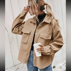 SHEIN light overcoat
